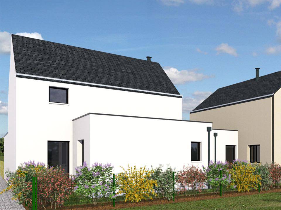 Programme terrain + maison à Clohars-Carnoët en Finistère (29) de 87 m² à vendre au prix de 309395€ - 4