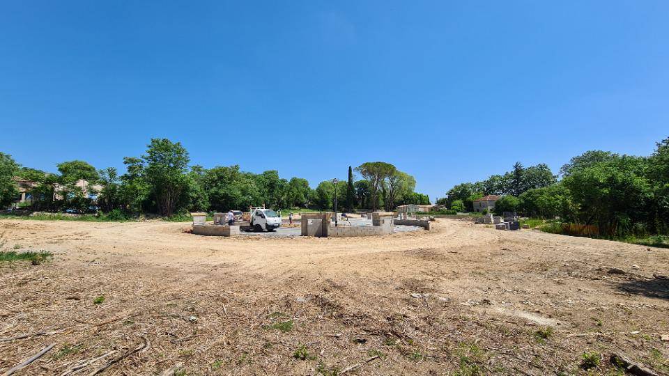 Terrain seul à Saint-Bauzille-de-Montmel en Hérault (34) de 650 m² à vendre au prix de 227000€ - 1