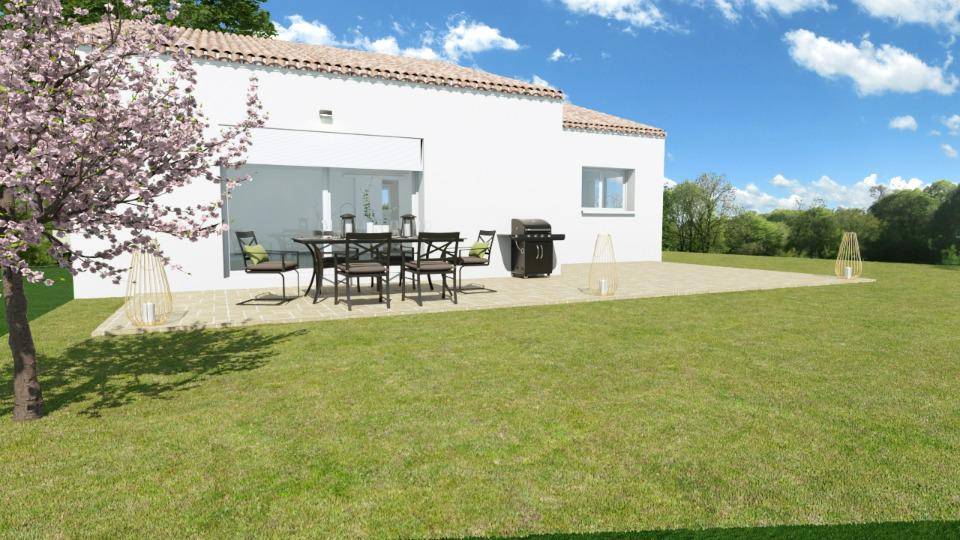 Programme terrain + maison à Vagnas en Ardèche (07) de 110 m² à vendre au prix de 339000€ - 1