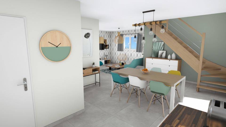 Programme terrain + maison à Angers en Maine-et-Loire (49) de 87 m² à vendre au prix de 347700€ - 2
