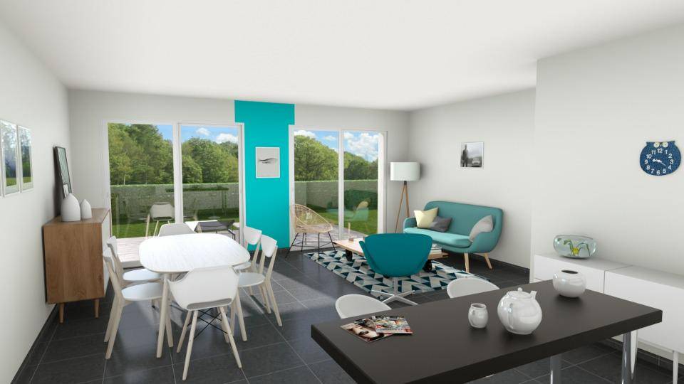 Programme terrain + maison à Saint-Grégoire en Ille-et-Vilaine (35) de 130 m² à vendre au prix de 533000€ - 4