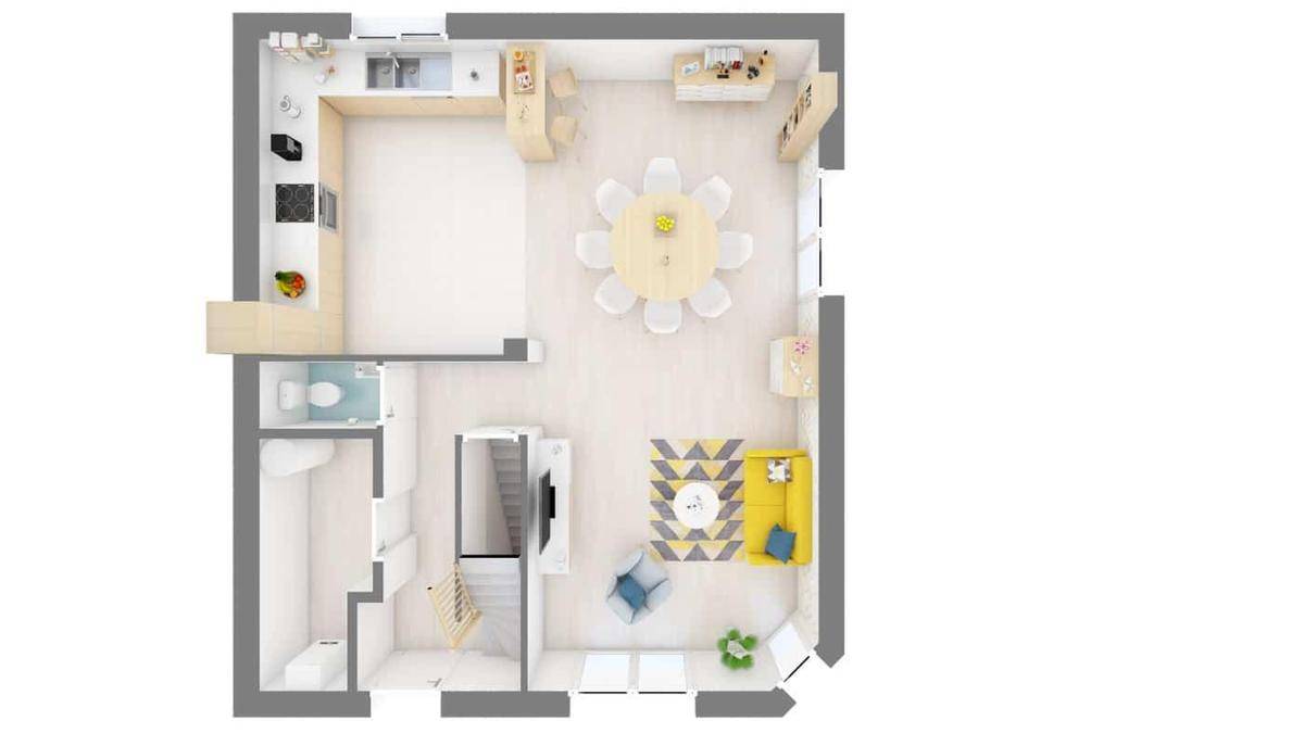 Programme terrain + maison à Aumur en Jura (39) de 91 m² à vendre au prix de 202530€ - 4