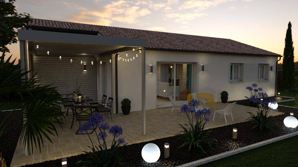 Programme terrain + maison à Le Porge en Gironde (33) de 65 m² à vendre au prix de 360440€ - 4