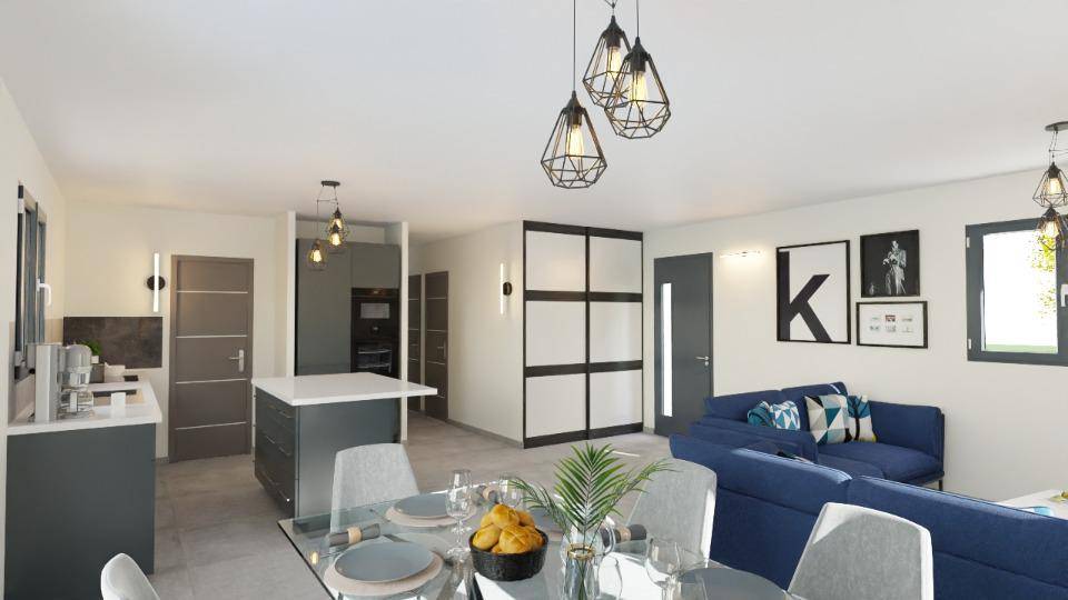 Programme terrain + maison à Langlade en Gard (30) de 90 m² à vendre au prix de 370000€ - 3