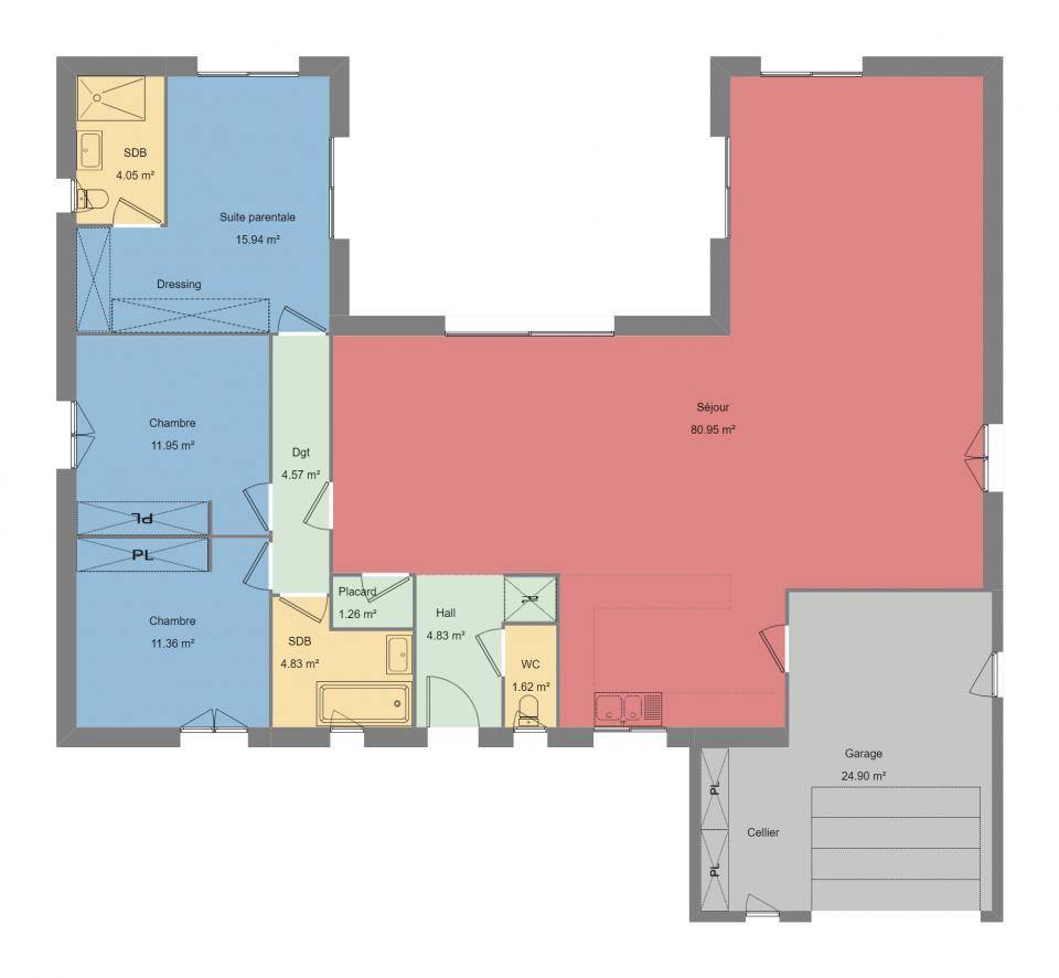 Programme terrain + maison à Canohès en Pyrénées-Orientales (66) de 140 m² à vendre au prix de 684000€ - 3