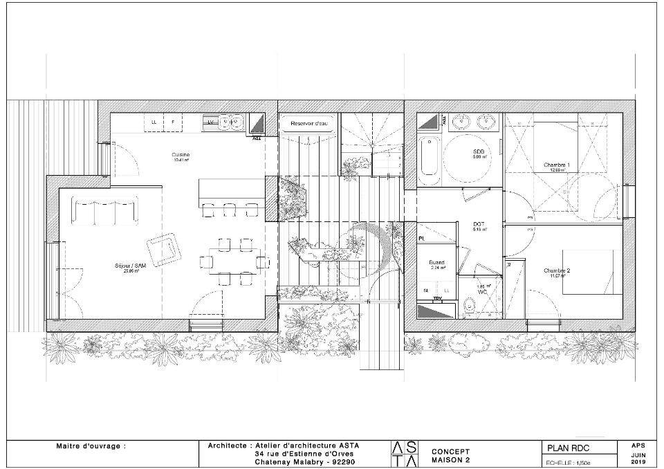 Programme terrain + maison à Villennes-sur-Seine en Yvelines (78) de 150 m² à vendre au prix de 2400000€ - 4