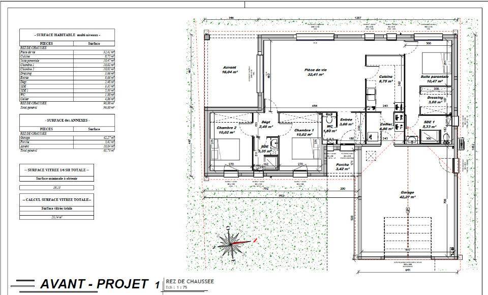 Programme terrain + maison à Gimeux en Charente (16) de 96 m² à vendre au prix de 289700€ - 4
