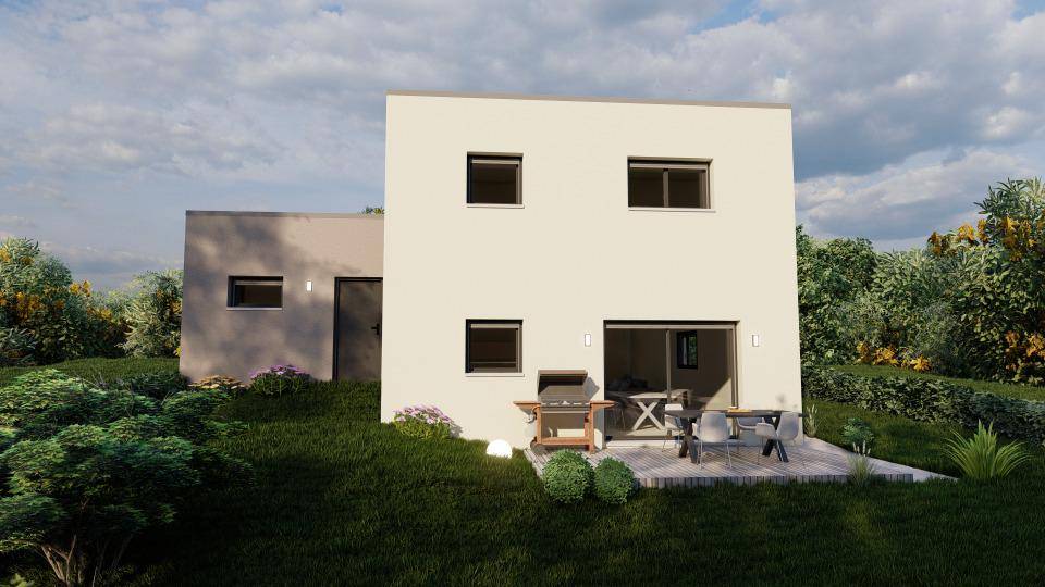 Programme terrain + maison à Boust en Moselle (57) de 110 m² à vendre au prix de 409000€ - 2