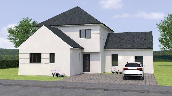 Programme terrain + maison à Les Garennes sur Loire en Maine-et-Loire (49) de 125 m² à vendre au prix de 398700€ - 1