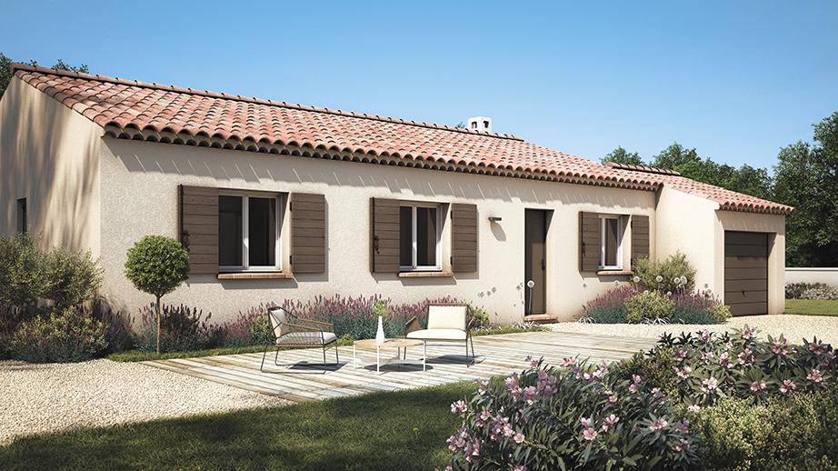 Programme terrain + maison à Aubignan en Vaucluse (84) de 90 m² à vendre au prix de 310000€ - 2