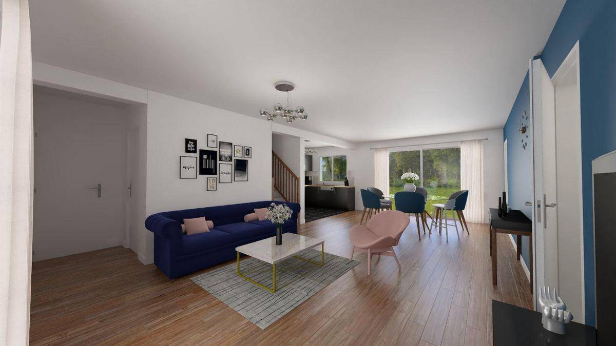 Programme terrain + maison à Saint-Viaud en Loire-Atlantique (44) de 80 m² à vendre au prix de 244732€ - 3