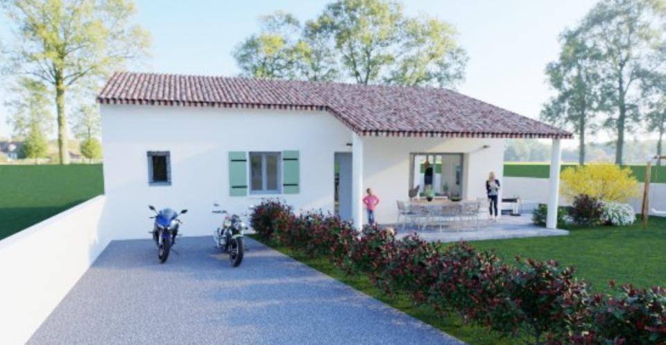 Programme terrain + maison à Bourg-Saint-Andéol en Ardèche (07) de 90 m² à vendre au prix de 234400€ - 4