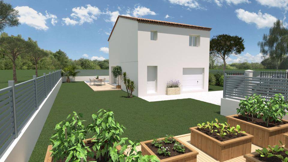 Programme terrain + maison à Fayence en Var (83) de 92 m² à vendre au prix de 402000€ - 3