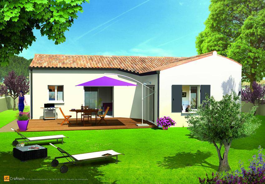 Programme terrain + maison à Plassay en Charente-Maritime (17) de 87 m² à vendre au prix de 198520€ - 2