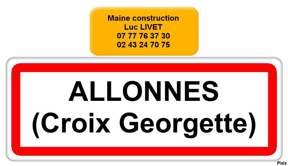Terrain seul à Allonnes en Sarthe (72) de 320 m² à vendre au prix de 61000€ - 3