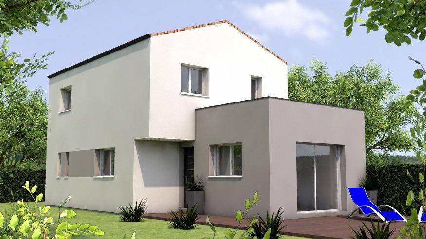 Programme terrain + maison à Nuaillé en Maine-et-Loire (49) de 99 m² à vendre au prix de 248650€ - 1