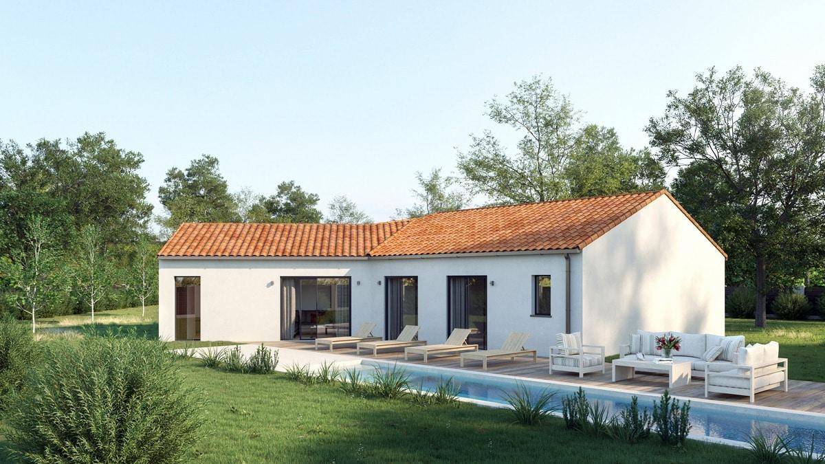Programme terrain + maison à Breuillet en Charente-Maritime (17) de 80 m² à vendre au prix de 287688€ - 1
