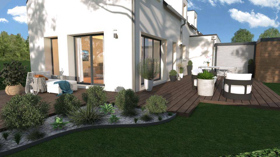 Programme terrain + maison à La Vicomté-sur-Rance en Côtes-d'Armor (22) de 120 m² à vendre au prix de 318900€ - 2