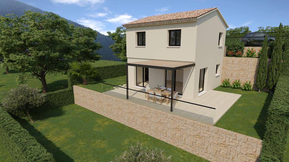 Programme terrain + maison à Saint-Martin-du-Var en Alpes-Maritimes (06) de 88 m² à vendre au prix de 498000€ - 3