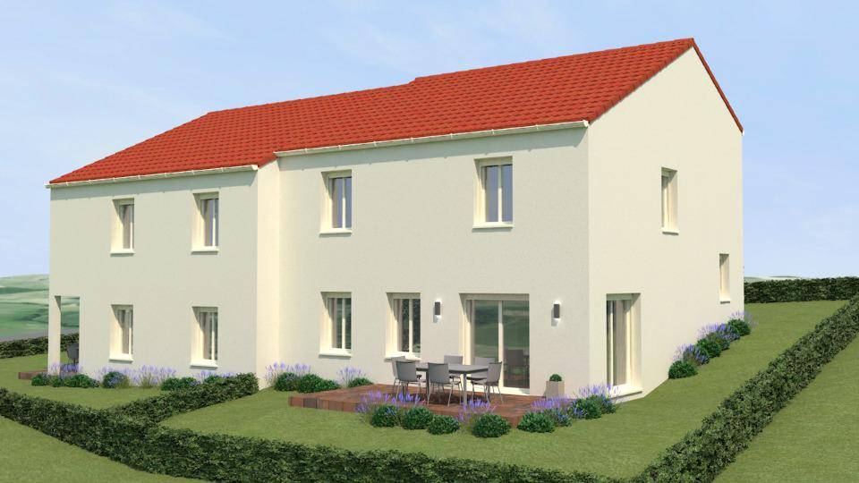 Programme terrain + maison à Vantoux en Moselle (57) de 114 m² à vendre au prix de 376000€ - 2