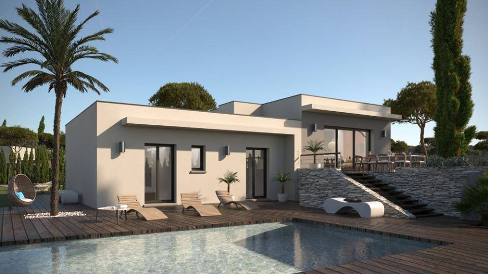 Programme terrain + maison à Saint-Saturnin-lès-Avignon en Vaucluse (84) de 110 m² à vendre au prix de 649000€ - 1