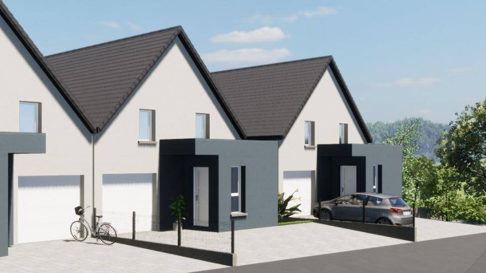 Programme terrain + maison à Osenbach en Haut-Rhin (68) de 105 m² à vendre au prix de 279850€ - 1