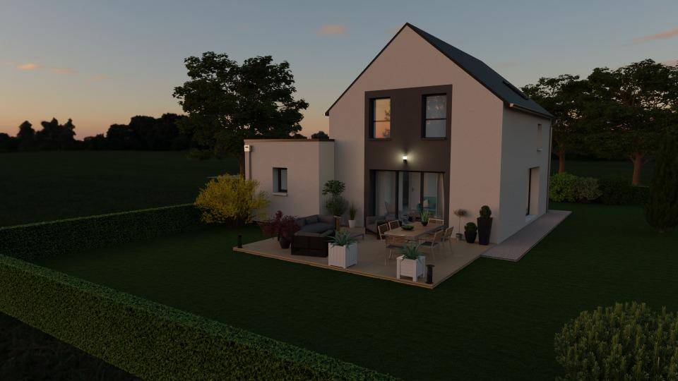 Programme terrain + maison à Plurien en Côtes-d'Armor (22) de 98 m² à vendre au prix de 257010€ - 3