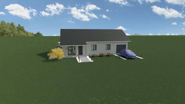 Programme terrain + maison à Pontcharra en Isère (38) de 88 m² à vendre au prix de 297500€ - 2