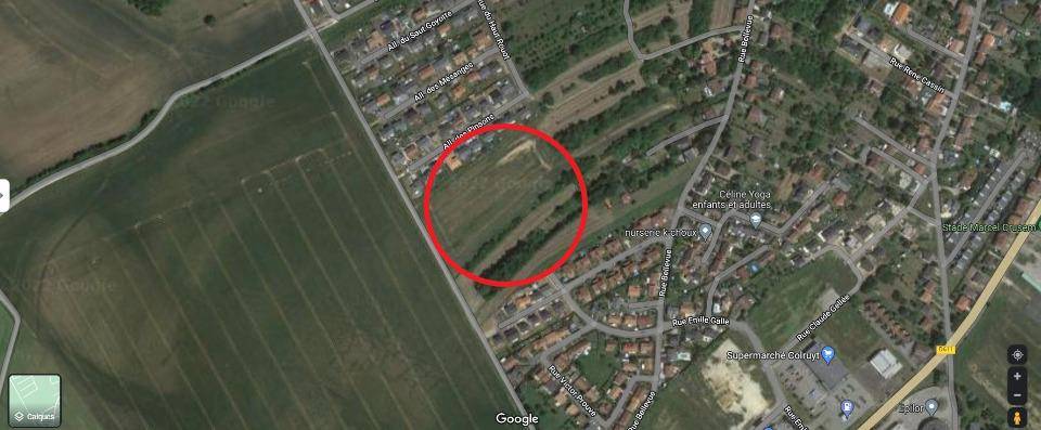 Terrain seul à Dieulouard en Meurthe-et-Moselle (54) de 315 m² à vendre au prix de 49000€ - 2