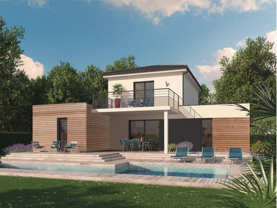 Programme terrain + maison à Montendre en Charente-Maritime (17) de 115 m² à vendre au prix de 356496€ - 2