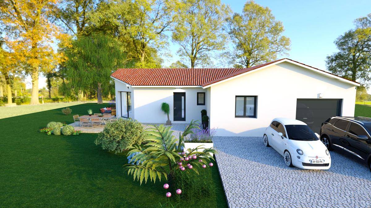 Programme terrain + maison à Aurec-sur-Loire en Haute-Loire (43) de 110 m² à vendre au prix de 286450€ - 3