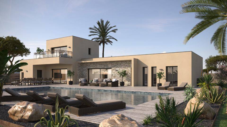 Programme terrain + maison à Aniane en Hérault (34) de 120 m² à vendre au prix de 613020€ - 1