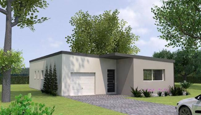 Programme terrain + maison à Cholet en Maine-et-Loire (49) de 102 m² à vendre au prix de 281000€ - 1