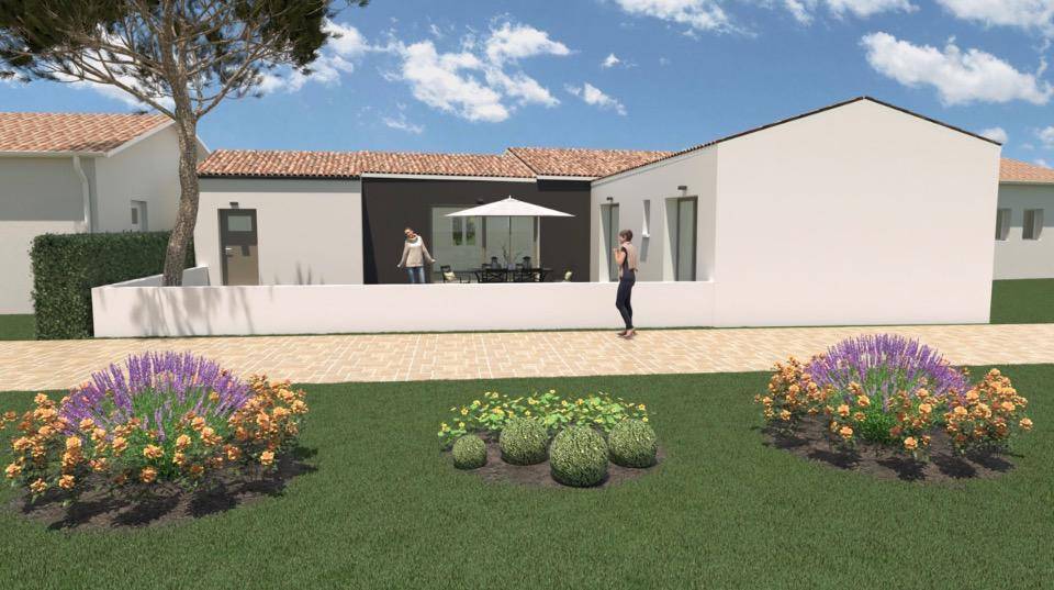Programme terrain + maison à L'Houmeau en Charente-Maritime (17) de 110 m² à vendre au prix de 365000€ - 3