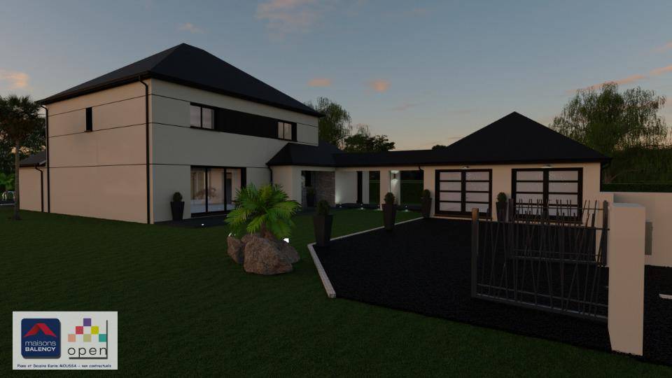 Programme terrain + maison à Châtenay-Malabry en Hauts-de-Seine (92) de 200 m² à vendre au prix de 905000€ - 2