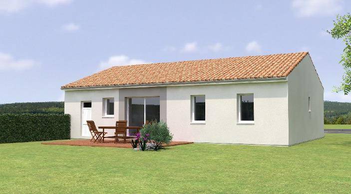 Programme terrain + maison à Chemillé-en-Anjou en Maine-et-Loire (49) de 80 m² à vendre au prix de 216500€ - 2