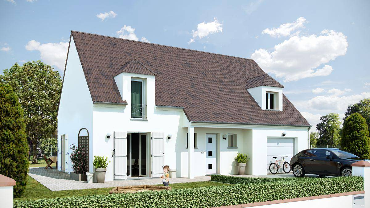 Programme terrain + maison à La Ferté-Milon en Aisne (02) de 98 m² à vendre au prix de 223540€ - 3