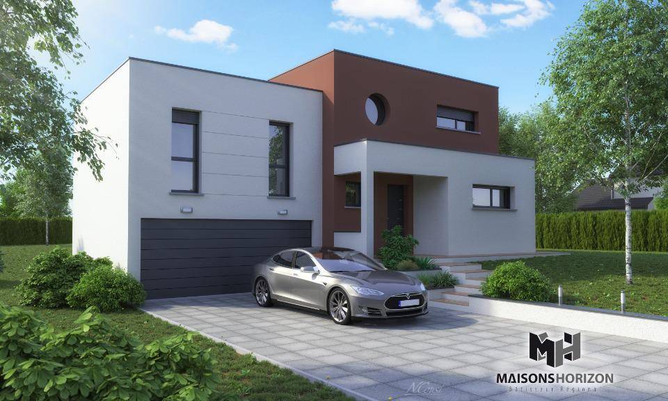 Programme terrain + maison à Chieulles en Moselle (57) de 100 m² à vendre au prix de 370000€ - 4