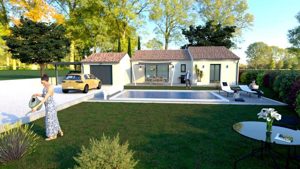 Programme terrain + maison à Vinon-sur-Verdon en Var (83) de 110 m² à vendre au prix de 450000€ - 4