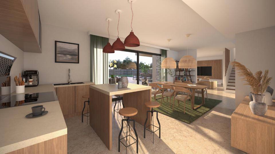 Programme terrain + maison à Roaix en Vaucluse (84) de 120 m² à vendre au prix de 589000€ - 3