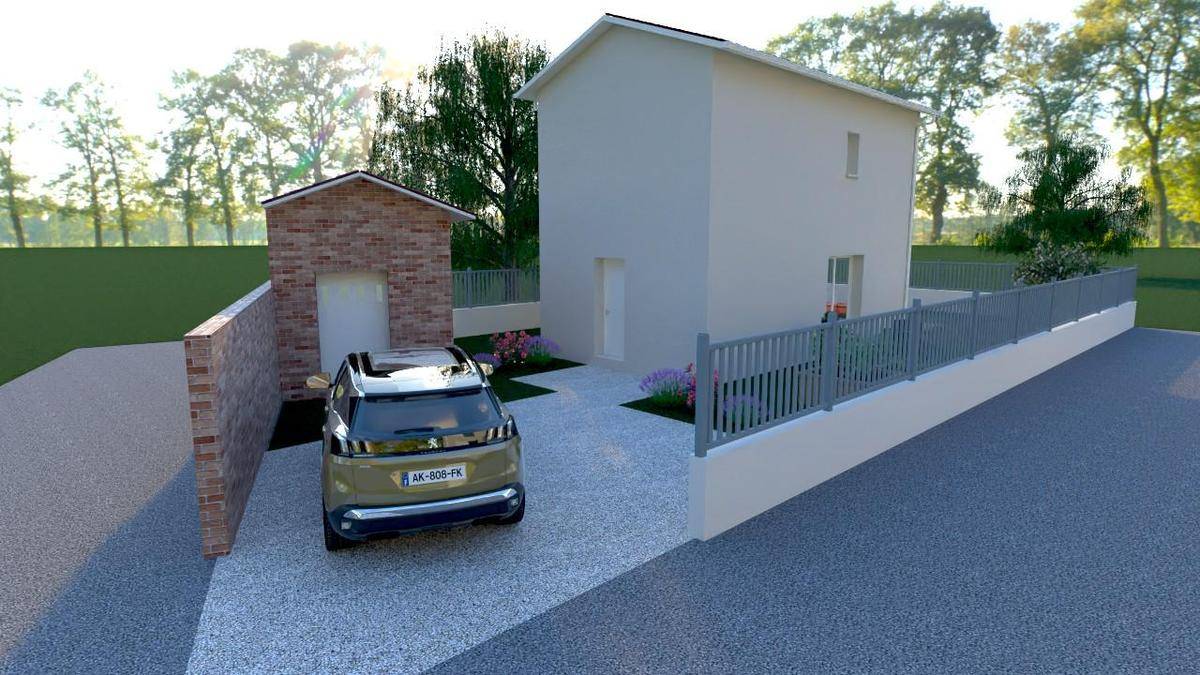 Programme terrain + maison à Mornant en Rhône (69) de 70 m² à vendre au prix de 329200€ - 2