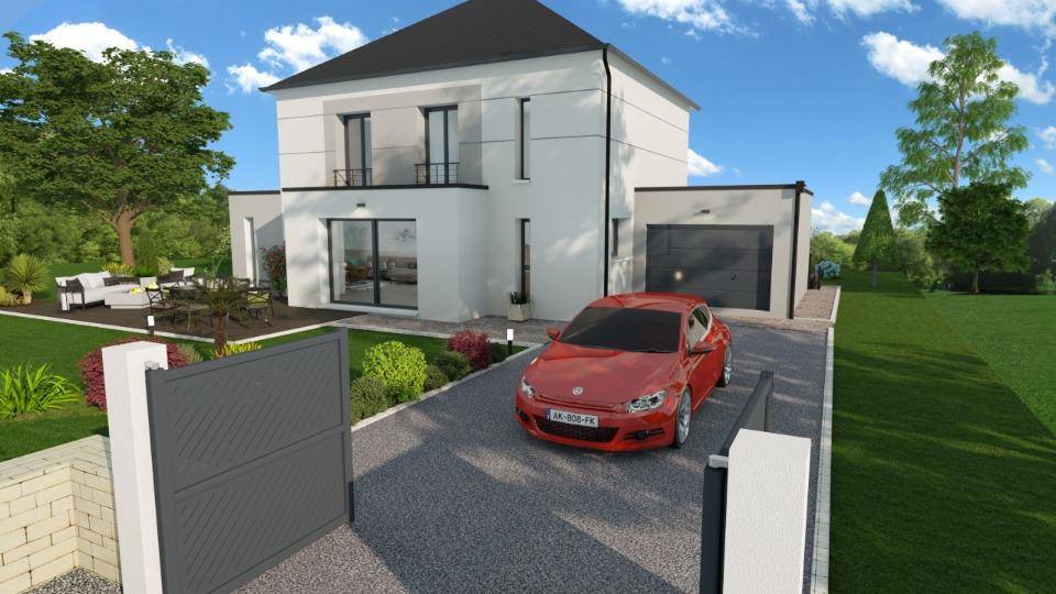Programme terrain + maison à Radepont en Eure (27) de 130 m² à vendre au prix de 295000€ - 3