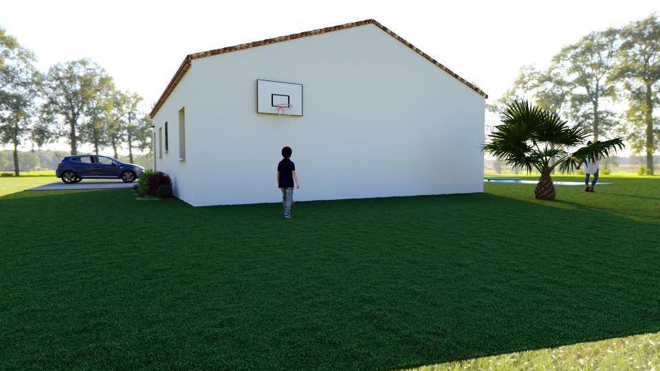 Programme terrain + maison à Chamaret en Drôme (26) de 80 m² à vendre au prix de 244500€ - 2