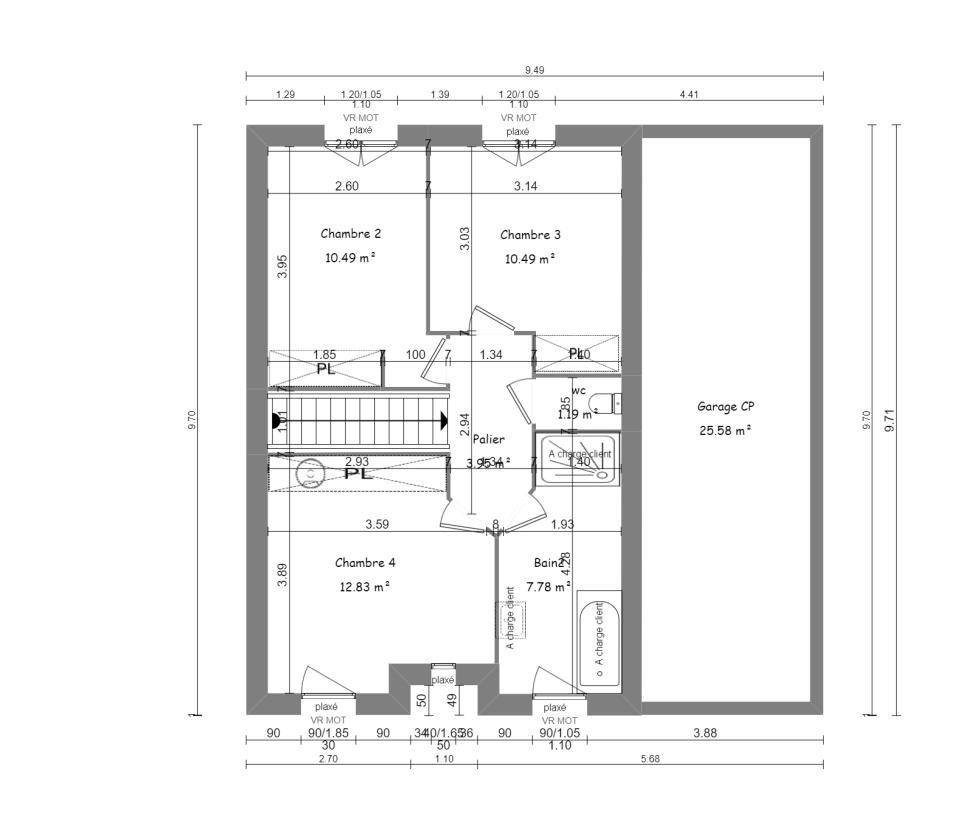 Programme terrain + maison à Saint-Vigor-le-Grand en Calvados (14) de 110 m² à vendre au prix de 276900€ - 4