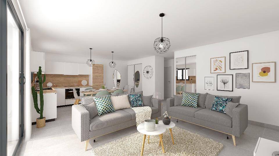Programme terrain + maison à La Souterraine en Creuse (23) de 101 m² à vendre au prix de 251900€ - 3