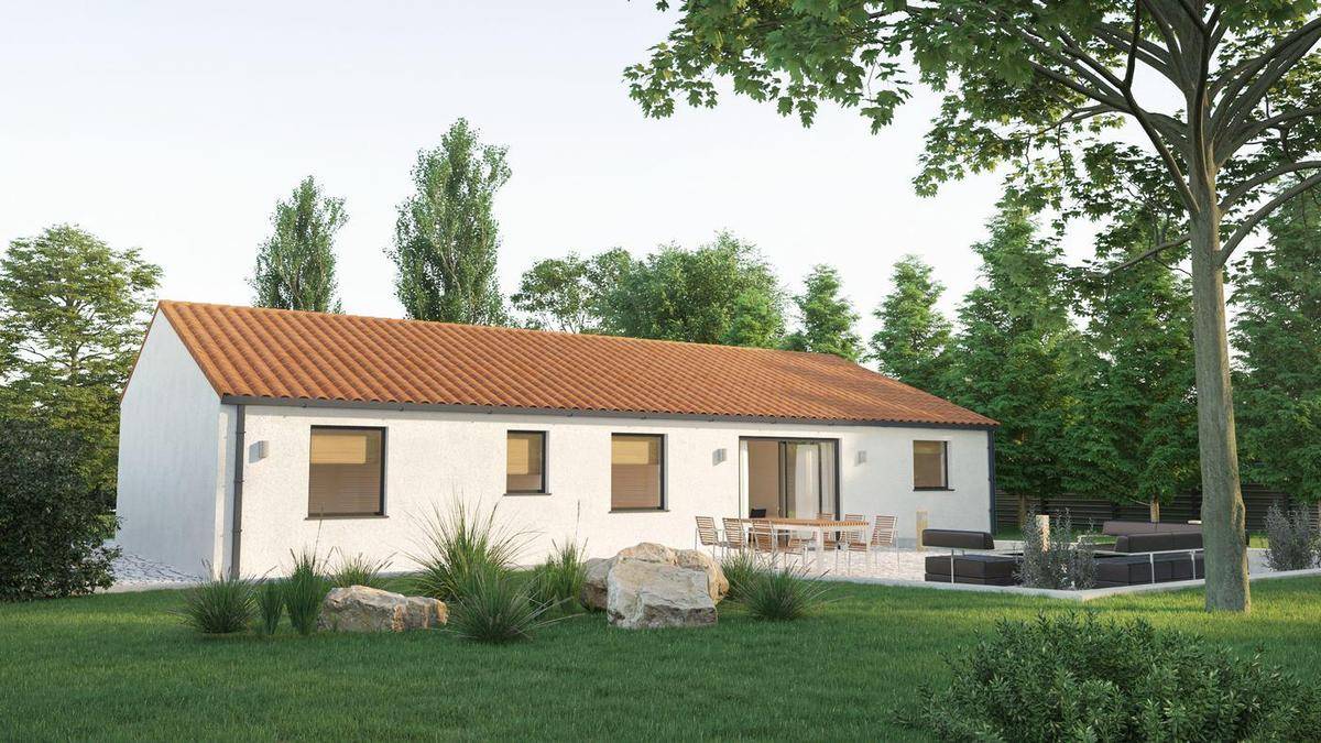 Programme terrain + maison à Vouhé en Charente-Maritime (17) de 80 m² à vendre au prix de 197327€ - 2