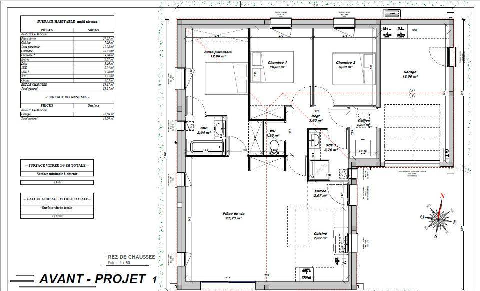 Programme terrain + maison à Semussac en Charente-Maritime (17) de 80 m² à vendre au prix de 232000€ - 4