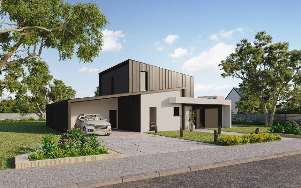 Programme terrain + maison à Guebwiller en Haut-Rhin (68) de 180 m² à vendre au prix de 733800€ - 1