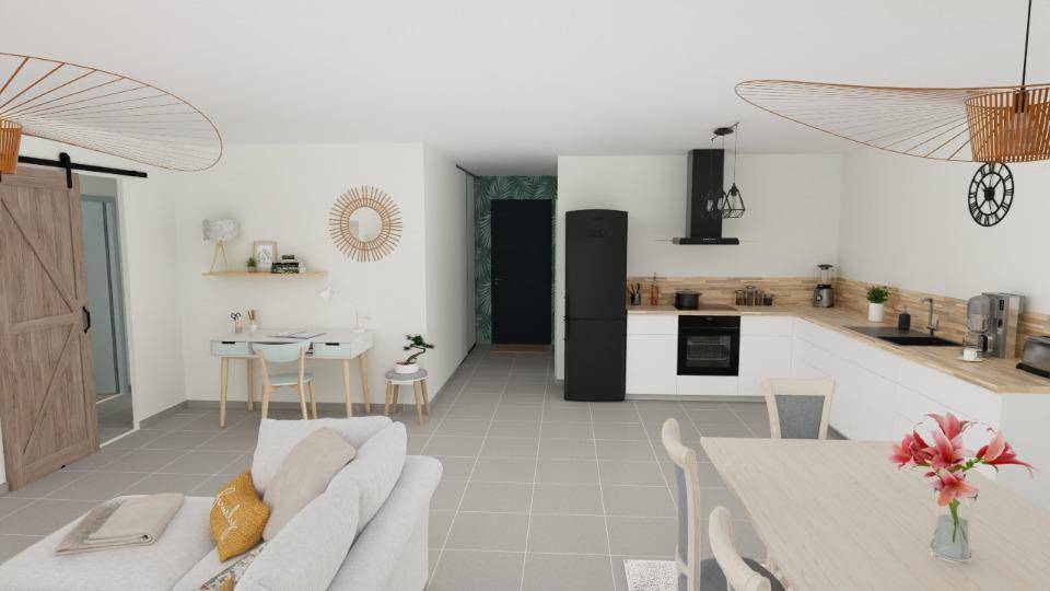 Programme terrain + maison à Saint-Ambroix en Gard (30) de 96 m² à vendre au prix de 264800€ - 1