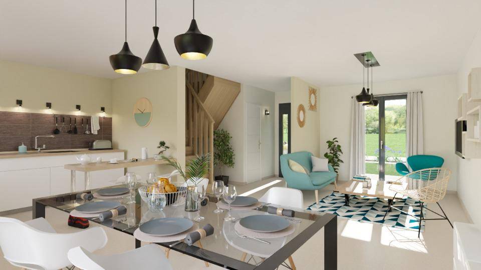 Programme terrain + maison à Calvisson en Gard (30) de 80 m² à vendre au prix de 262100€ - 2